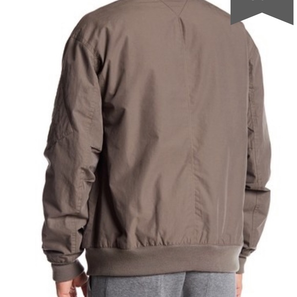 Helmut Lang Wool Trim Bomber Jacket - Picture 2 of 4